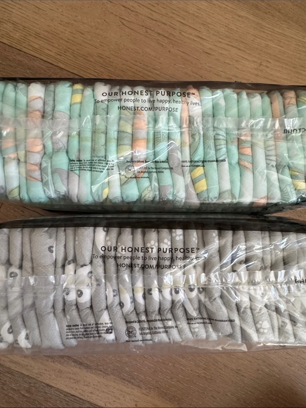Honest Brand Size 2 Diapers